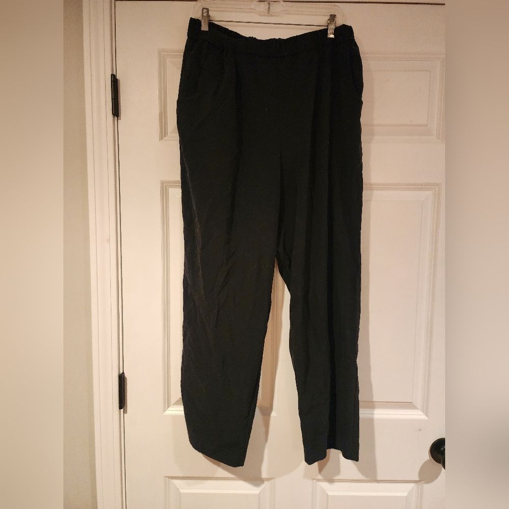 Briggs New York stretchy black pants Size 18W